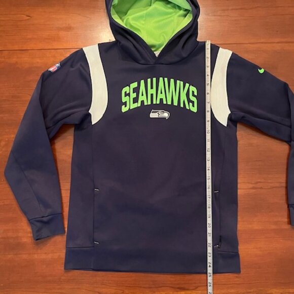 Nike NFL Seattle Seahawks Pullover Sweatshirt Hoodie Youth L - Picture 8 of 8